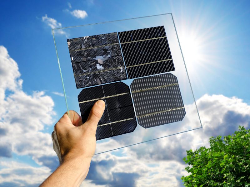 Monokristalline Solarmodule